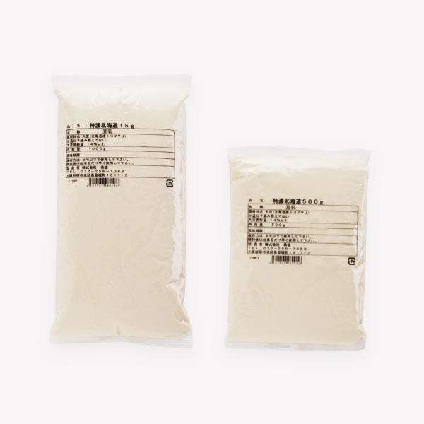 特濃豆乳（北海道）1Kg、500g