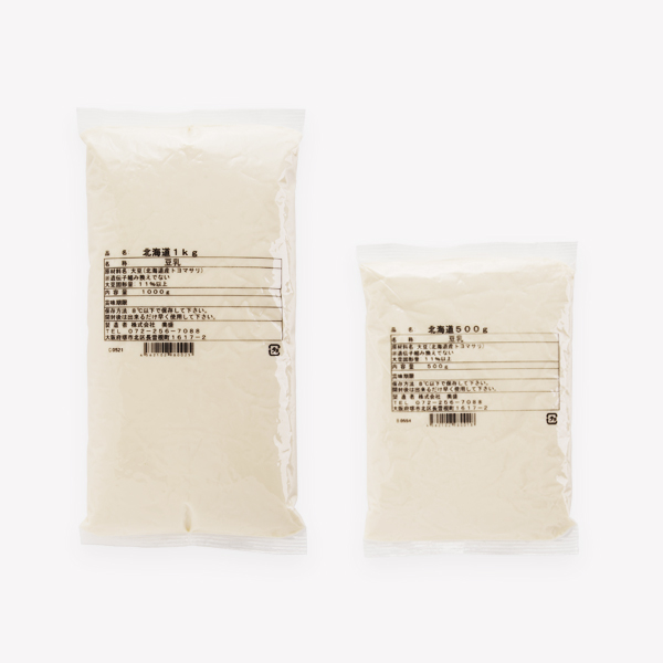 豆乳（北海道）1Kg、500g